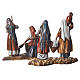 Women at the market, 2 nativity figurine, 10cm Moranduzzo s4