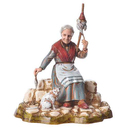 Women and trades 4 nativity figurines, 10cm Moranduzzo 4