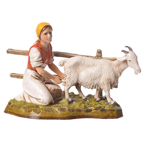 Women and trades 4 nativity figurines, 10cm Moranduzzo 5