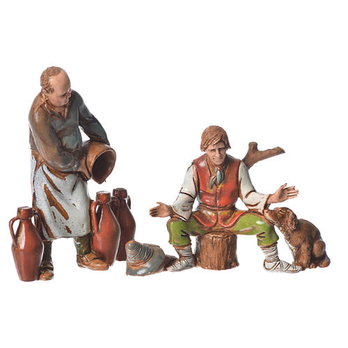 Shepherds 10cm 6 figurines, Moranduzzo Nativity Scene 4