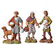 Shepherds, classic colours, 8 nativity figurines, 10cm Moranduzzo s9