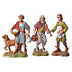 Shepherds, classic colours, 8 nativity figurines, 10cm Moranduzzo s4