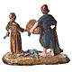 Fishermen, Arabian style nativity figurines, 10cm Moranduzzo s2