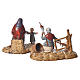 Old ladies, nativity figurines 2 pieces, 10cm Moranduzzo s2