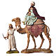 Trzej Królowie i ujeżdżajacy wielbłądy 10 cm Moranduzzo 6 szt. s3