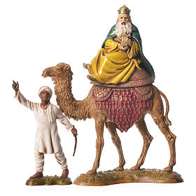 Reis Magos e cameleiros 10 cm Moranduzzo 6 peças