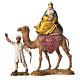 Wise men and camels nativity figurines 6 pieces, 10cm Moranduzzo s2
