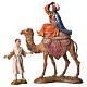 Wise men and camels nativity figurines 6 pieces, 10cm Moranduzzo s4
