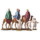 Wise men and camels nativity figurines 6 pieces, 10cm Moranduzzo s5