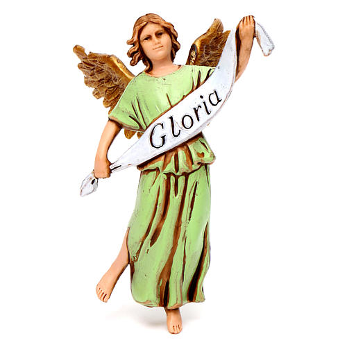 Nativity figurine, angel in glory by Moranduzzo 10cm 1