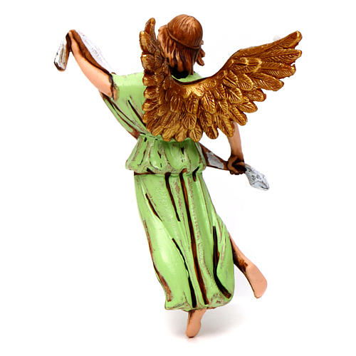 Nativity figurine, angel in glory by Moranduzzo 10cm 2