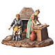 Kitchen nativity figurines 10cm Moranduzzo s1