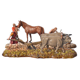 Farmers figurines 6cm, Moranduzzo, 2 pcs