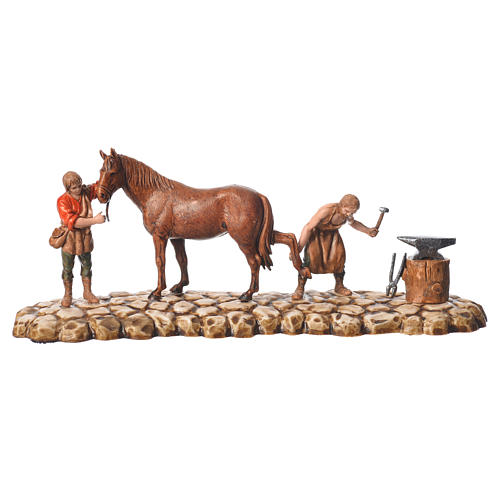 Farmers figurines 6cm, Moranduzzo, 2 pcs 2