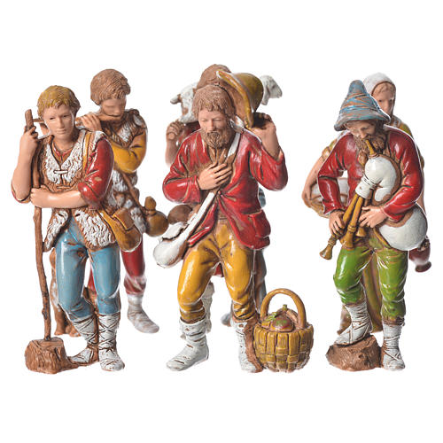Shepherds 6 figurines 8cm, Moranduzzo 1