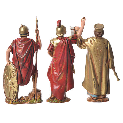 Rei Herodes com soldados 8 cm Moranduzzo 4