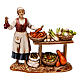 Grupo de vendedora de verduras y esquiladores 8 cm Moranduzzo 2 figuras s2