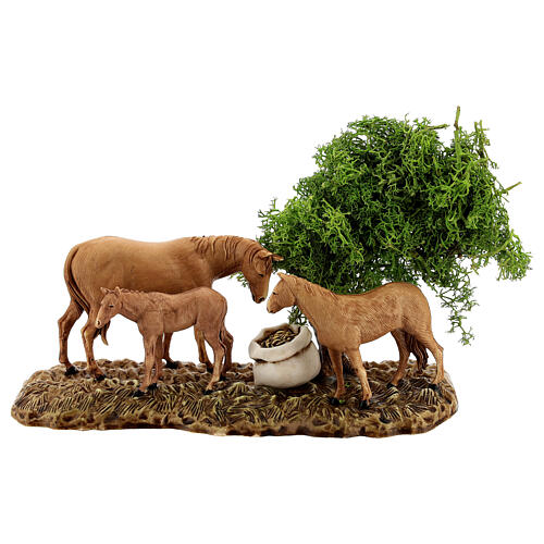 Group of animals and setting, 3pcs for 8cm Moranduzzo 3