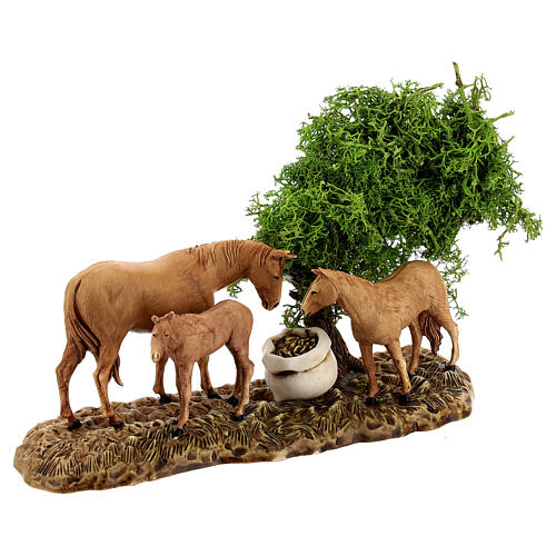 Group of animals and setting, 3pcs for 8cm Moranduzzo 6