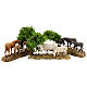 Group of animals and setting, 3pcs for 8cm Moranduzzo s1