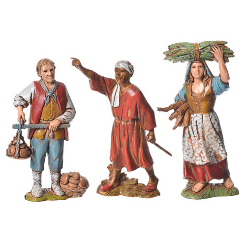 Nativity Scene figurines 8cm, working characters 8pcs 2