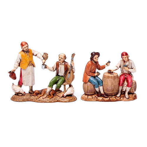 Nativity Scene figurines 8cm, restaurant 3 pcs 1