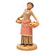 Mujer con cesta fruta 12 cm belén Fontanini s2