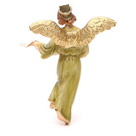 Angel of Glory in painted resin 12cm affordable Landi Collection