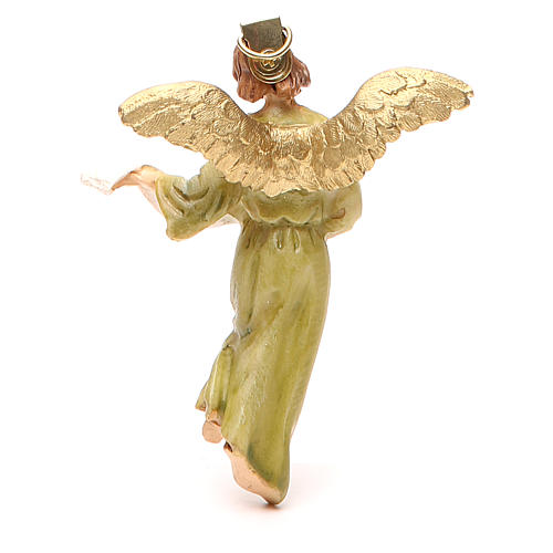 Angel of Glory in painted resin 12cm affordable Landi Collection 2