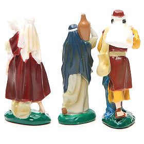 Série trois bergers pvc coloré 10 cm