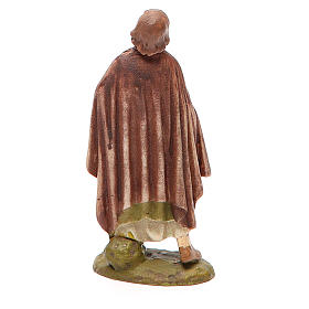 Nativity scene statue amazed shepherd 10 cm Martino Landi brand
