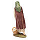 Shepherdess with hen in painted resin 10cm affordable Landi Collection s2