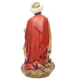 Roi Mage Gaspard résine peinte 10 cm gamme M. Landi