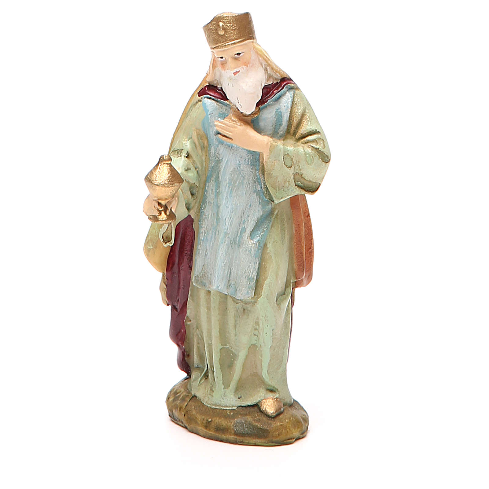 King Melchior in painted resin 10cm Martino Landi Collection | online ...