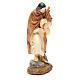 Shepherd with bagpipe in painted resin 10cm Martino Landi Collection s1