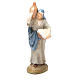 Shepherdess with jug in painted resin 10cm Martino Landi Collection s1