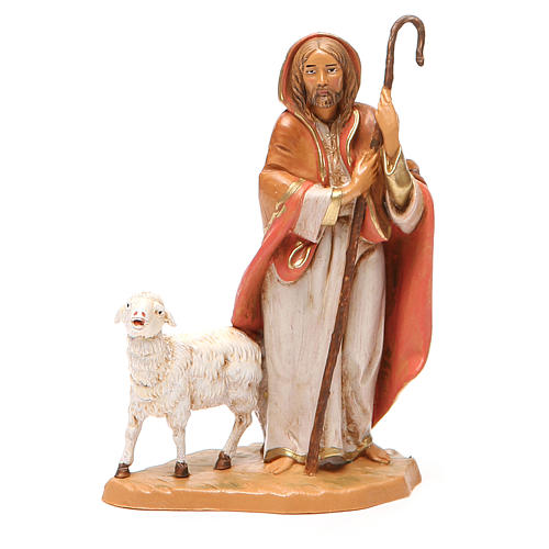 Dobry pasterz z owieczką 12cm Fontanini 1
