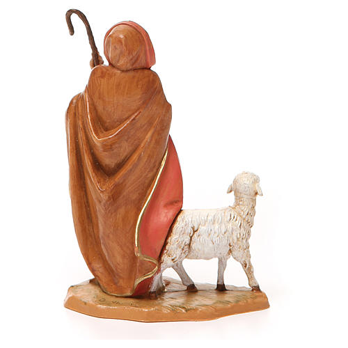Dobry pasterz z owieczką 12cm Fontanini 2