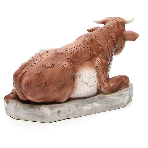 Statue boeuf pour crèche 65 cm 3