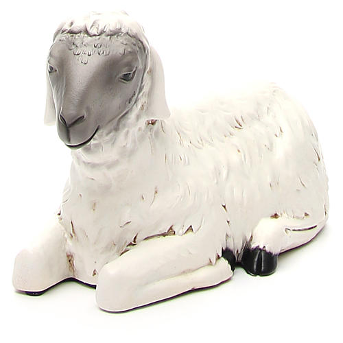 Statua pecorella per presepe 65 cm 4