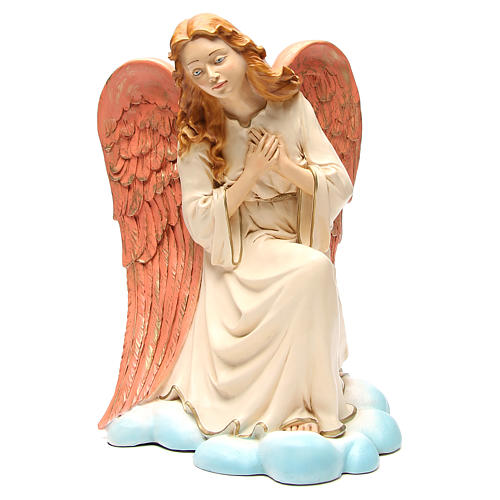 Statua angelo Gloria per presepe 65 cm 1