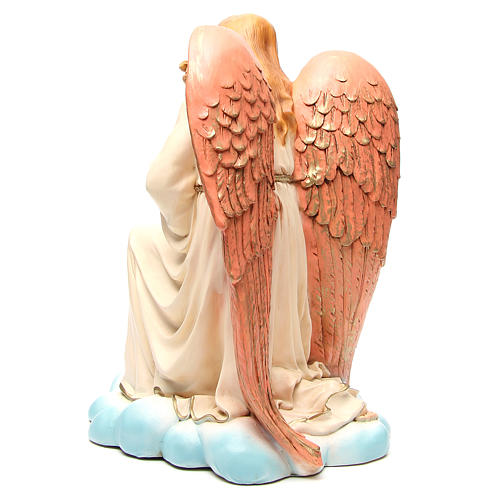 Statua angelo Gloria per presepe 65 cm 3