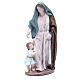 Woman with child, figurine for nativities of 17cm s1