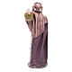 Pastore con cesta presepe terracotta 17 cm s3