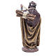 Pastor com lenha para presépio em terracota com figuras de altura média 17 cm s3