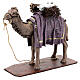 Kamel mit Last aus Terrakotta für 17 cm Krippe s2