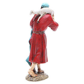 Pastor com ovelha nos ombros 12 cm Linha Martino Landi