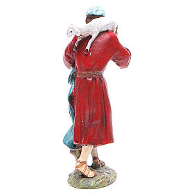 Shepherd with sheep on head 10cm Martino Landi Collection