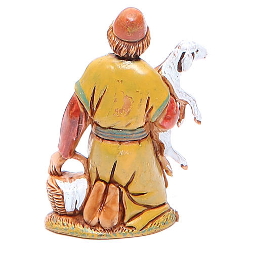 Shepherd carrying sheep 6.5cm by Moranduzzo, historic costumes 2