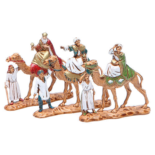 Wise men and camels 3.5cm by Moranduzzo, 3 figurines 1